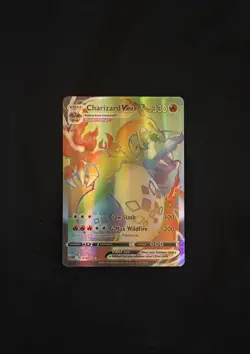Pokemon TCG Charizard VMAX Rainbow Secret Rare Card 074/073 Champions Path - Image 2
