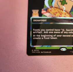 Ninja Pizza (Surge Foil) Commander: Teenage Mutant Ninja Turtles Foil N/M - Image 2