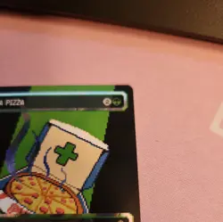 Ninja Pizza (Surge Foil) Commander: Teenage Mutant Ninja Turtles Foil N/M - Image 4