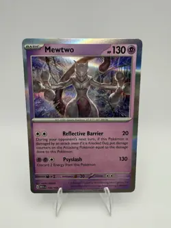 Pokemon TCG Mewtwo Mega Evolution 150/165 Holo Rare - Image 1