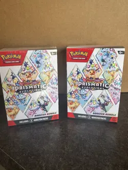 Prismatic Evolutions X 2 Booster Bundle Pokemon TCG New Factory Sealed Lot - Image 1