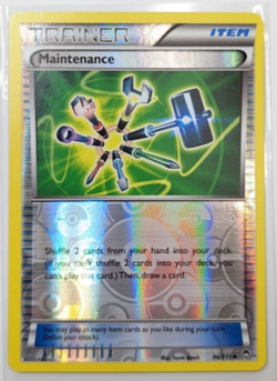 Pokemon TCG Maintenance Furious Fists 96/111 Reverse Holo Uncommon NM - Image 1