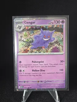 Pokemon Gengar [Cosmos Holo] Rare Card 094/165 MEW EN 2023 - Image 1