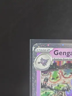 Pokemon Gengar [Cosmos Holo] Rare Card 094/165 MEW EN 2023 - Image 2