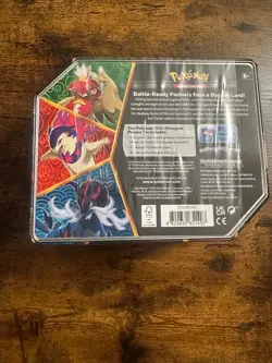 Pokemon Divergent Powers Tin Hisuian Decidueye V Foil Promo Booster Packs - Image 3