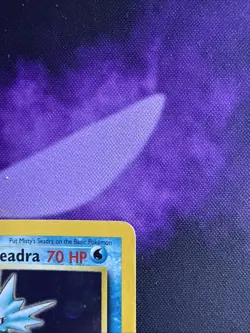 Pokemon TCG Misty's Seadra PRERELEASE HOLO Promo Pokemon Promos 9/132 Holo Promo - Image 3