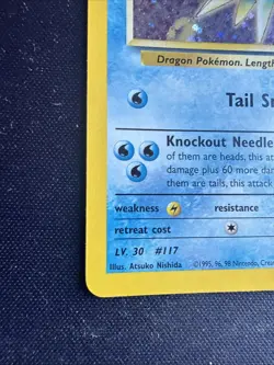 Pokemon TCG Misty's Seadra PRERELEASE HOLO Promo Pokemon Promos 9/132 Holo Promo - Image 5