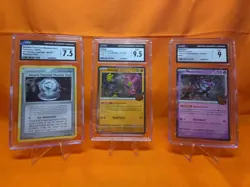 Pokemon TCG Graded Slabs Lot Of 3 - Image 1