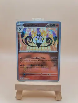 Chadelure 018/086 Master Ball Reverse Holo White Flare Pokemon TCG - Image 1