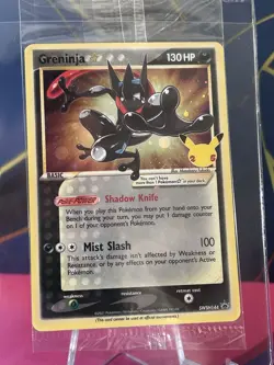 Pokemon Greninja Star SWSH144 SWSH: Sword & Shield Promo Holo SEALED - Image 1