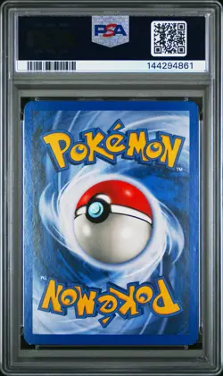 2001 POKEMON PROMO BLACK STAR POKEMON LEAGUE #28 SURFING PIKACHU PSA 8 - Image 2