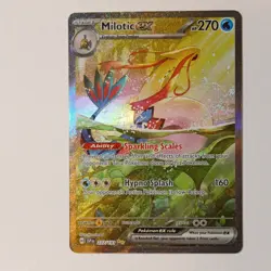 Pokemon TCG Milotic ex 237/191 Sv08: Surging Sparks EX Holo 270 HP - Image 1
