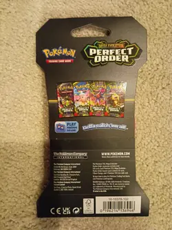 Lot of (15) Pokemon Mega Evolution Perfect Order Booster Packs Factory Sealed - Image 2