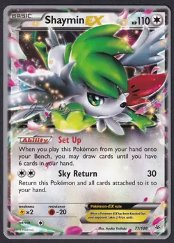 Pokemon Shaymin EX 77/108 Non-Holo World Championships 2015 - Image 1