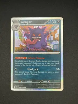 Gengar 050/088 Rare Holo Foil Perfect Order ME03 Pokemon Mega Evolution NM - Image 1