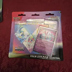 Pokemon Tcg: Prismatic Evolutions Tech Sticker Collection- Sylveon- New Sealed - Image 1