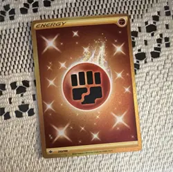 Pokemon Fighting Energy Secret Rare Foil 233/198 Sword & Shield Chilling Reign - Image 1