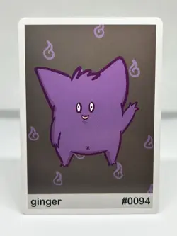 GENGAR x GINGER #0094 - POOKIEMOOT - POKEMON - PSA , CGC , BGS , TAG , TCG - Image 1