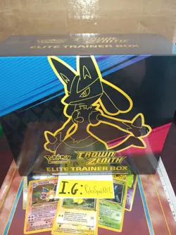 Pokemon 2023 Sword & Shield Crown Zenith Elite Trainer Box Sealed - Image 1
