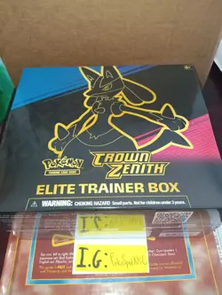 Pokemon 2023 Sword & Shield Crown Zenith Elite Trainer Box Sealed - Image 3
