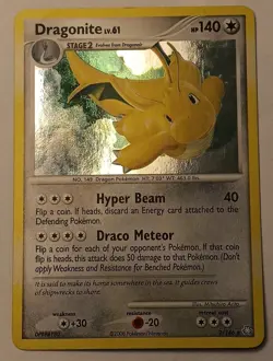 Dragonite (Lv. 61) 2/146 Legends Awakened Holo Rare Pokemon TCG 2008 - Image 1