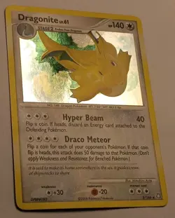 Dragonite (Lv. 61) 2/146 Legends Awakened Holo Rare Pokemon TCG 2008 - Image 2