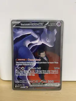 Pokemon TCG Team Rocket’s Mewtwo ex 281/217 SIR - Ascended Heroes - Image 1