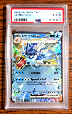 Gyarados EX Double Rare #045 - PSA GEM MT 10 - Scarlet & Violet - Pokemon TCG - Image 1