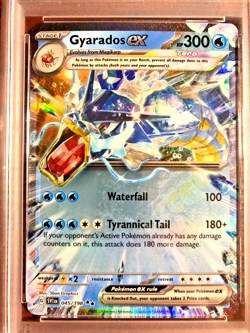 Gyarados EX Double Rare #045 - PSA GEM MT 10 - Scarlet & Violet - Pokemon TCG - Image 2