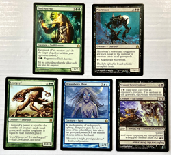 Lot of 5 Magic the Gathering Cards 2011 Commander Set CCG - Image 1