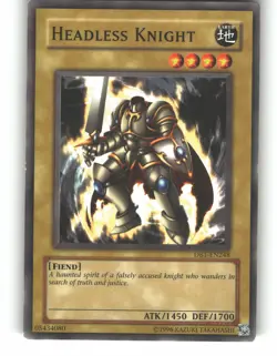 Headless Knight DB1-EN248 Common / Short Print Dark Beginning 1 Yu-Gi-Oh MP - Image 1