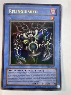 Yugioh Relinquished MRL-029 Ultra Rare Holo MP - Image 1