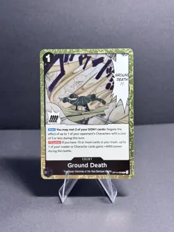 The Azure Sea's Seven #OP14-096 Ground Death - Image 1