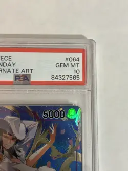 2023 ONE PIECE OP04 #064 MS. ALL SUNDAY KINGDOMS OF INTRIGUE ALT ART PSA 10 - Image 2