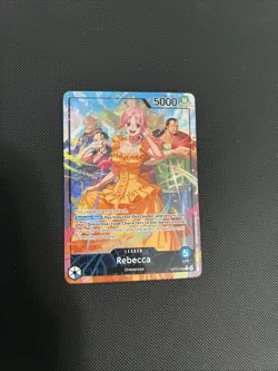 One Piece CCG Rebecca Leader Alt Art OP15-039 English - Image 1