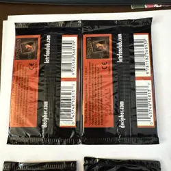 LORD OF THE RINGS TCG MINES OF MORIA SEALED 2 PACKS OF 11 CARDS - Image 2