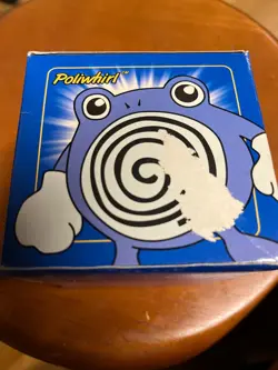 Pokemon Burger King 23k Gold Plated Poliwhirl Trading Card Sealed but open box - Image 3