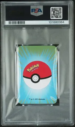 1999 BICYCLE POKEMON MINI PLAYING CARDS GREEN DECK MACHAMP PSA 10 #2 - Image 2