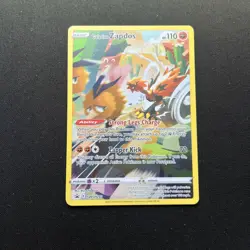 Galarian Zapdos Pokemon Card Full Art Illustration Rare Holo Swsh 283 Promo - Image 1