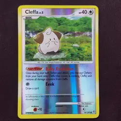 Cleffa 78/130 Reverse HOLO Rare💯MINT💯Diamond & Pearl Pokemon Card TCG - Image 1