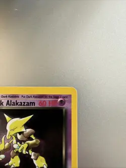 Dark Alakazam Holo 1/82 Team Rocket WOTC Pokemon Card PSA 10 Ready - Image 4