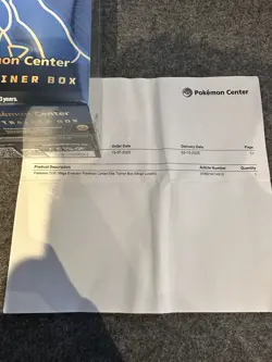 Pokemon Center Mega Evolution Lucario Elite Trainer Box ETB - New & Sealed - Image 3