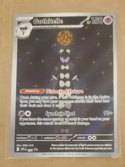 Gothitelle 211 SV: Black Bolt Star Promo Pokemon TCG Card Illustration Rare EN - Image 1