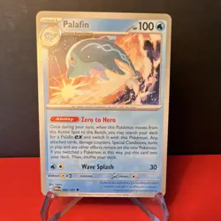 Pokemon Palafin 060/167 Sv06 Twilight Masquerade Uncommon - NM - Image 1
