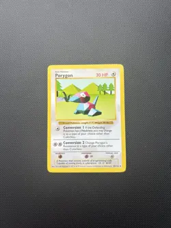 Pokemon Card Shadowless Base Set Porygon 39/102 WOTC - Image 2
