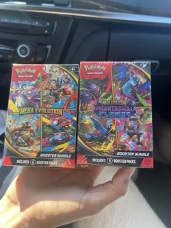 Mega Evolution-Phantasmal Flames Booster Bundle + Mega Evolution (2 Bundles) - Image 1