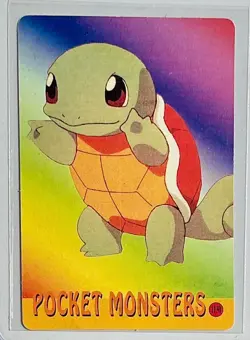 DRAGONITE Pokemon Prism Foil Sticker 1999 Holo Japanese Anime Vintage RARE NM - Image 2