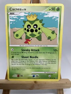 Cacnea - Vintage Rare - Platinum Base Set - Pokemon Card - 67/127 - Image 1