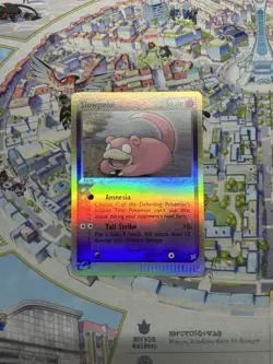 Pokemon Card Slowpoke 45/95 EX Team Magma vs Team Aqua Reverse Holo LP - Image 1