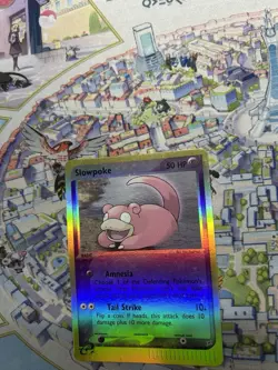 Pokemon Card Slowpoke 45/95 EX Team Magma vs Team Aqua Reverse Holo LP - Image 3